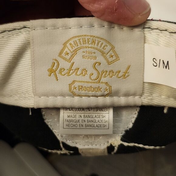 Reebok Retro Sport NFL Pittsburgh Steelers Stretchfit S/M Hat - New - Picture 10 of 11